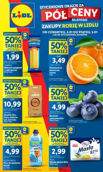 Gazetka Lidl - 4.01.2024 - 5.01.2024.