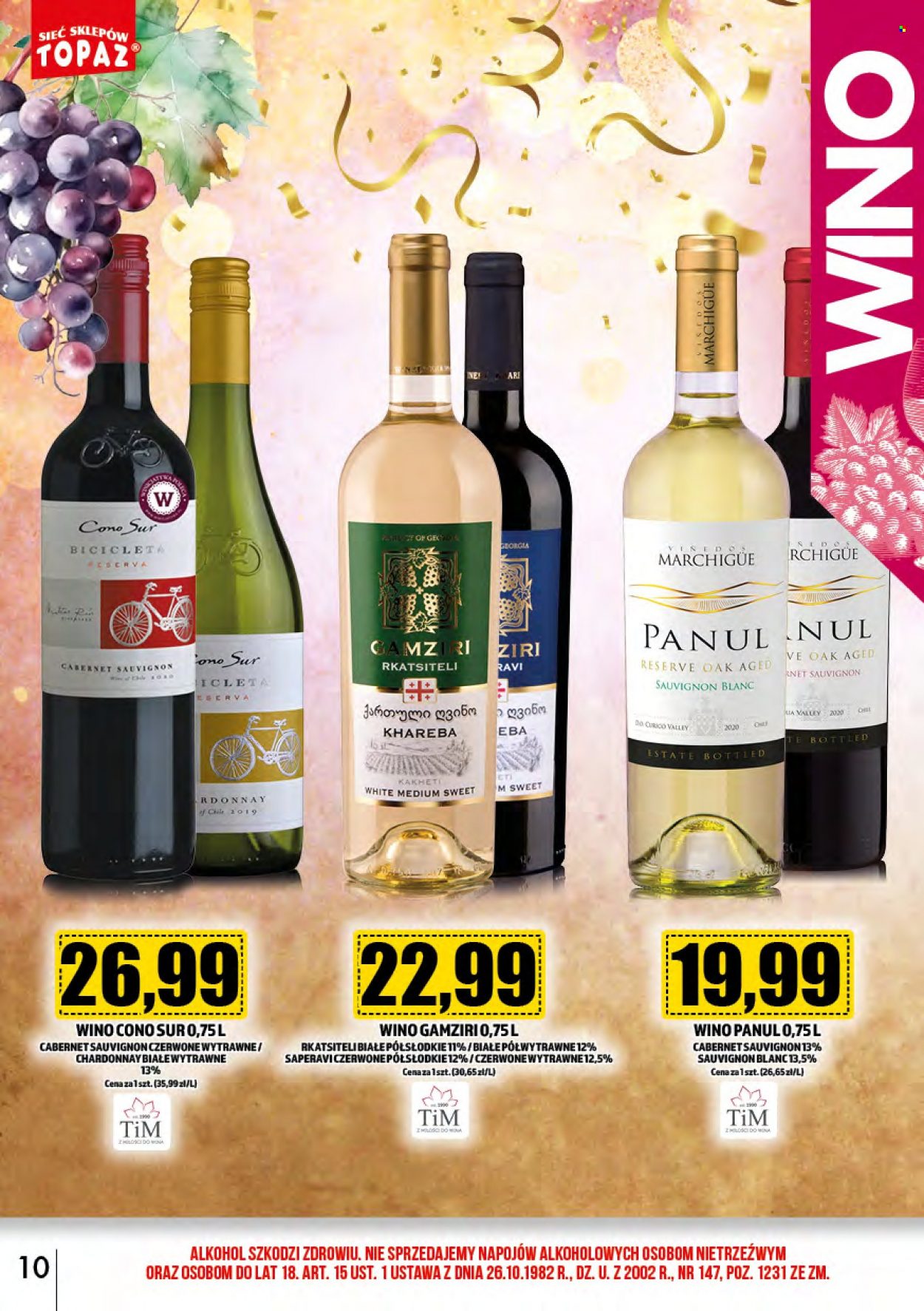 Gazetka Topaz - 2.01.2024 - 31.01.2024. Strona 10