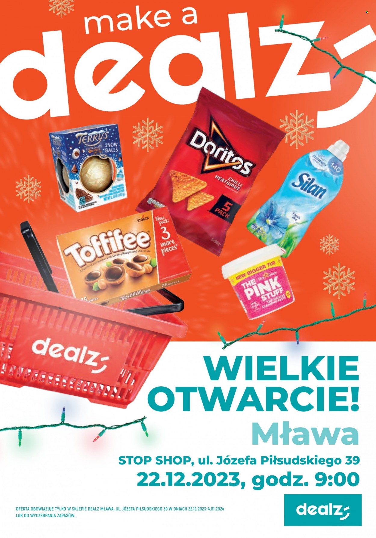 Gazetka Dealz - 22.12.2023 - 4.01.2024. Strona 1
