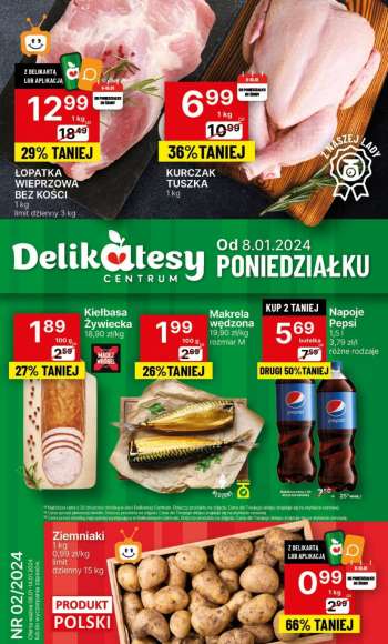 Gazetka Delikatesy Centrum - 8.01.2024 - 14.01.2024.