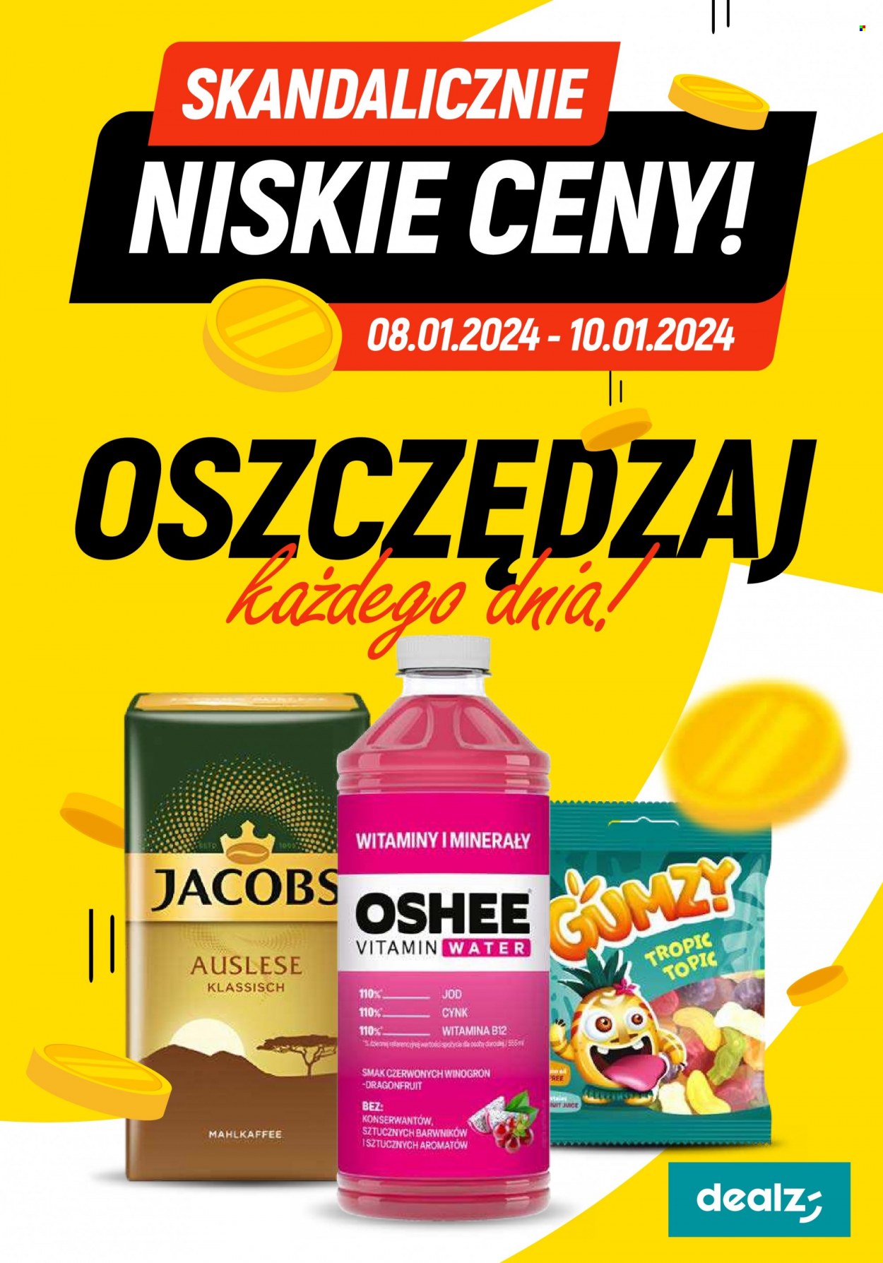 Gazetka Dealz - 8.01.2024 - 10.01.2024. Strona 1