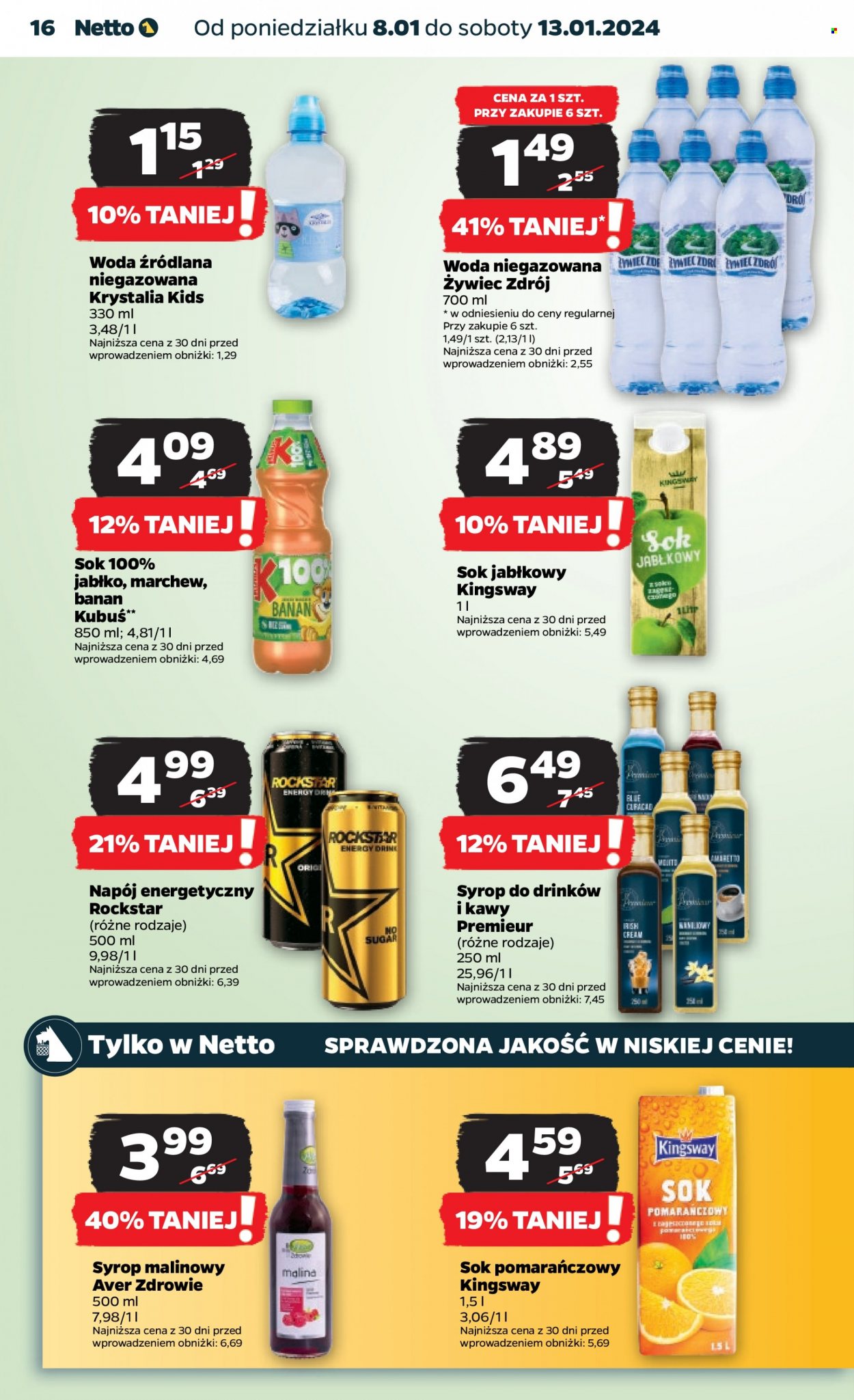 Gazetka Netto - 8.01.2024 - 13.01.2024. Strona 16