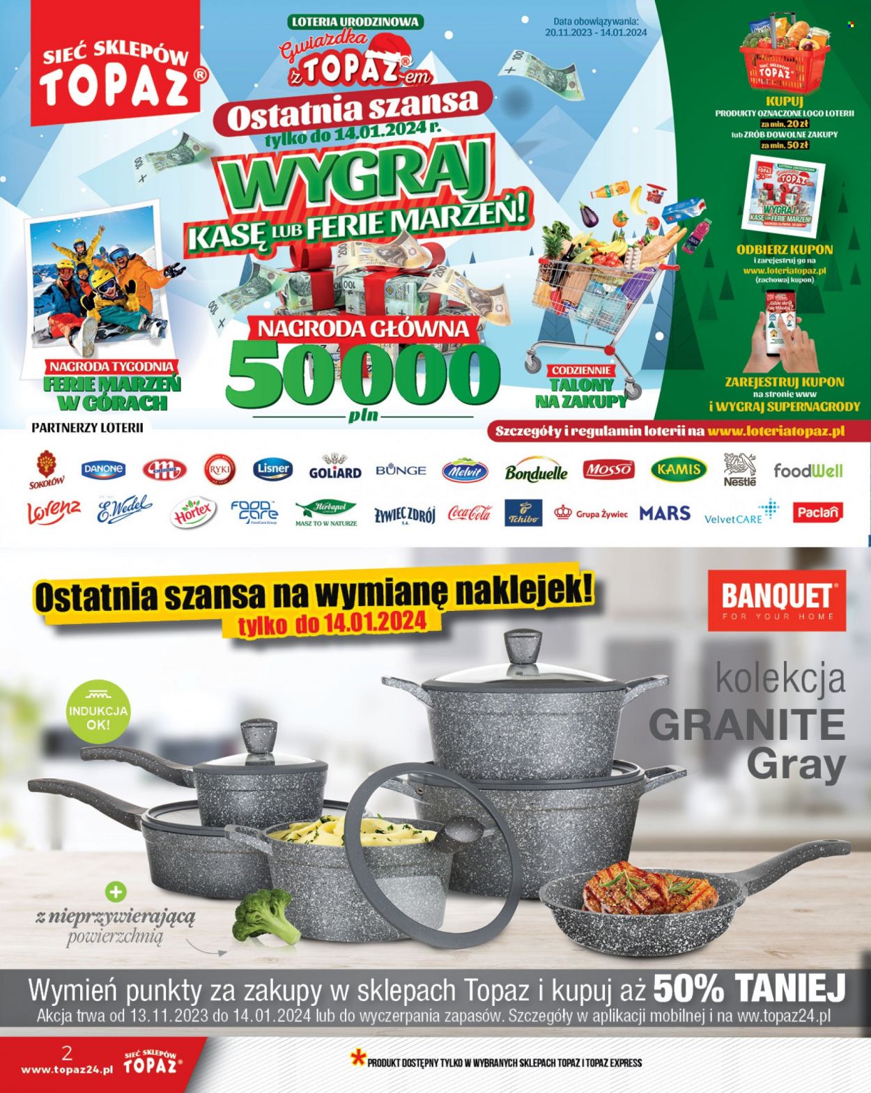 Gazetka Topaz - 11.01.2024 - 17.01.2024. Strona 2