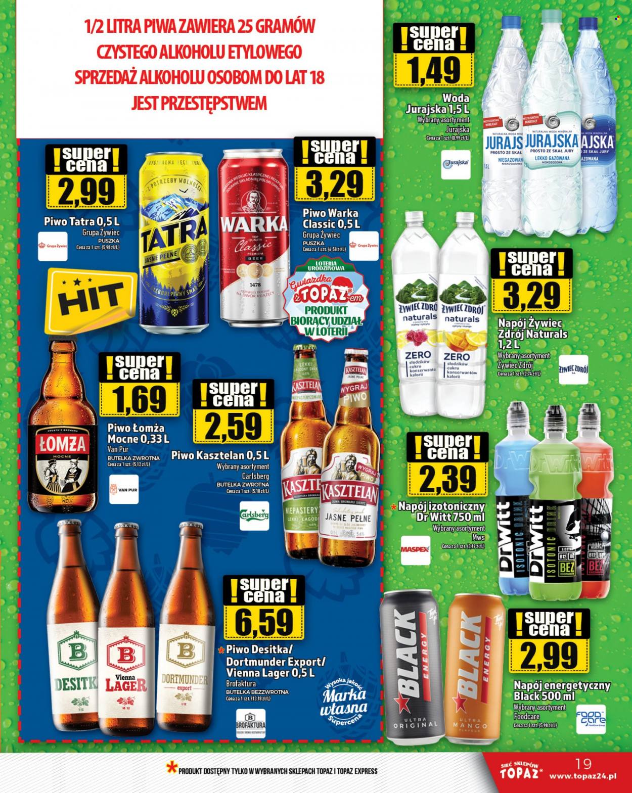 Gazetka Topaz - 11.01.2024 - 17.01.2024. Strona 19