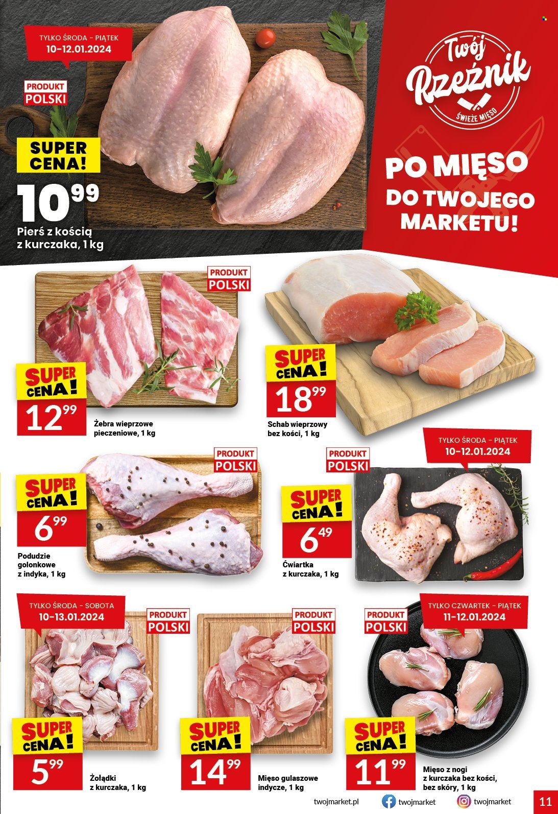 Gazetka Twój Market - 10.01.2024 - 16.01.2024. Strona 11