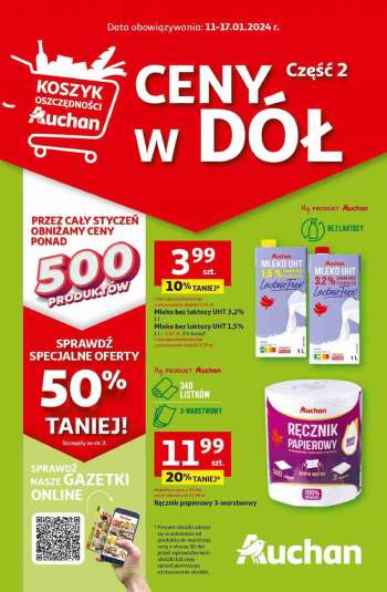 Gazetka Auchan - 11.01.2024 - 17.01.2024.