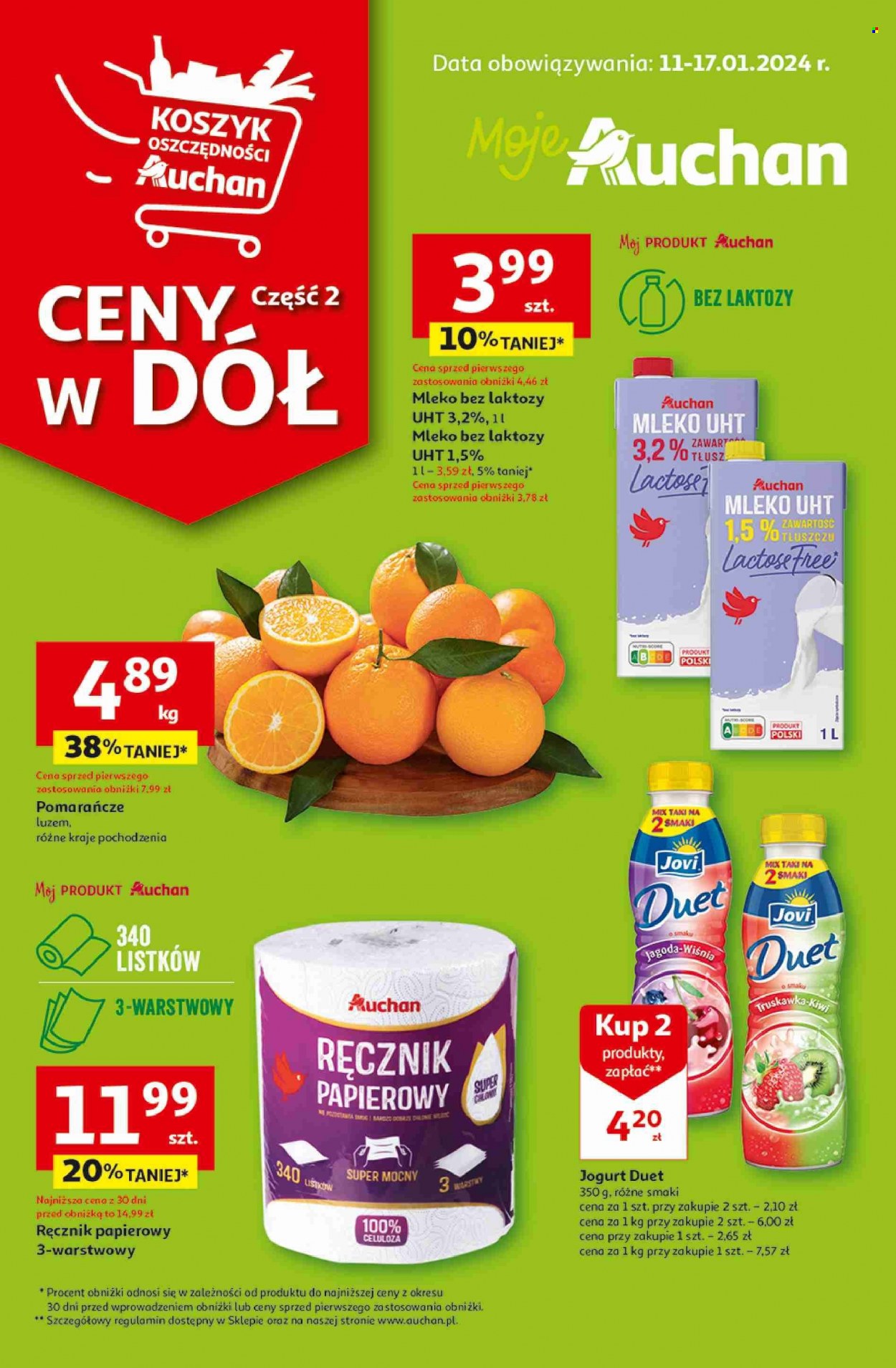 Gazetka Auchan - 11.01.2024 - 17.01.2024. Strona 1