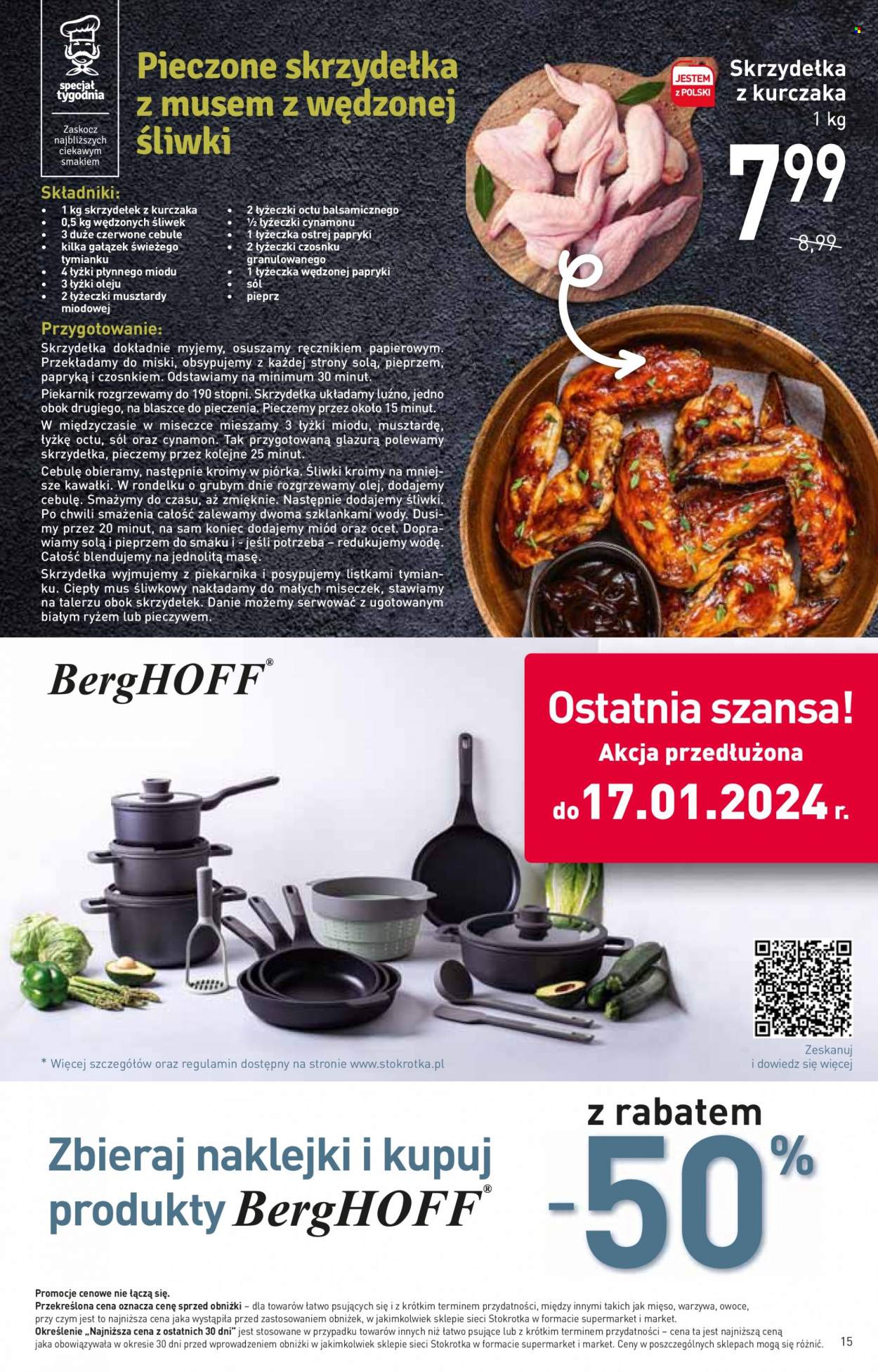 Gazetka Stokrotka Supermarket - 11.01.2024 - 17.01.2024. Strona 15