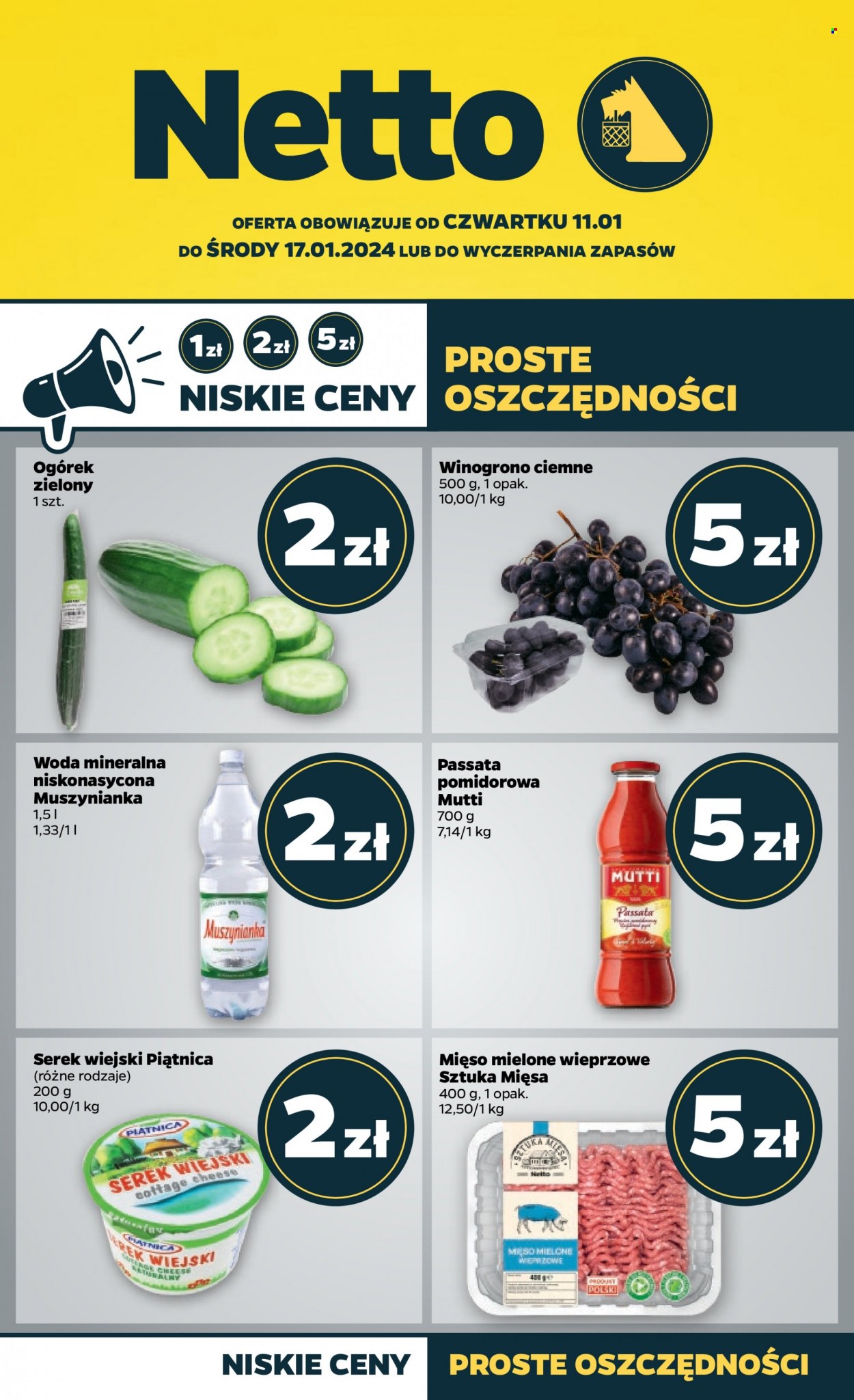 Gazetka Netto - 11.01.2024 - 17.01.2024. Strona 1