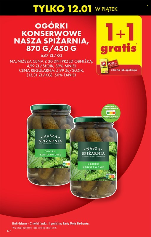 Gazetka Biedronka - 11.01.2024 - 17.01.2024. Strona 6