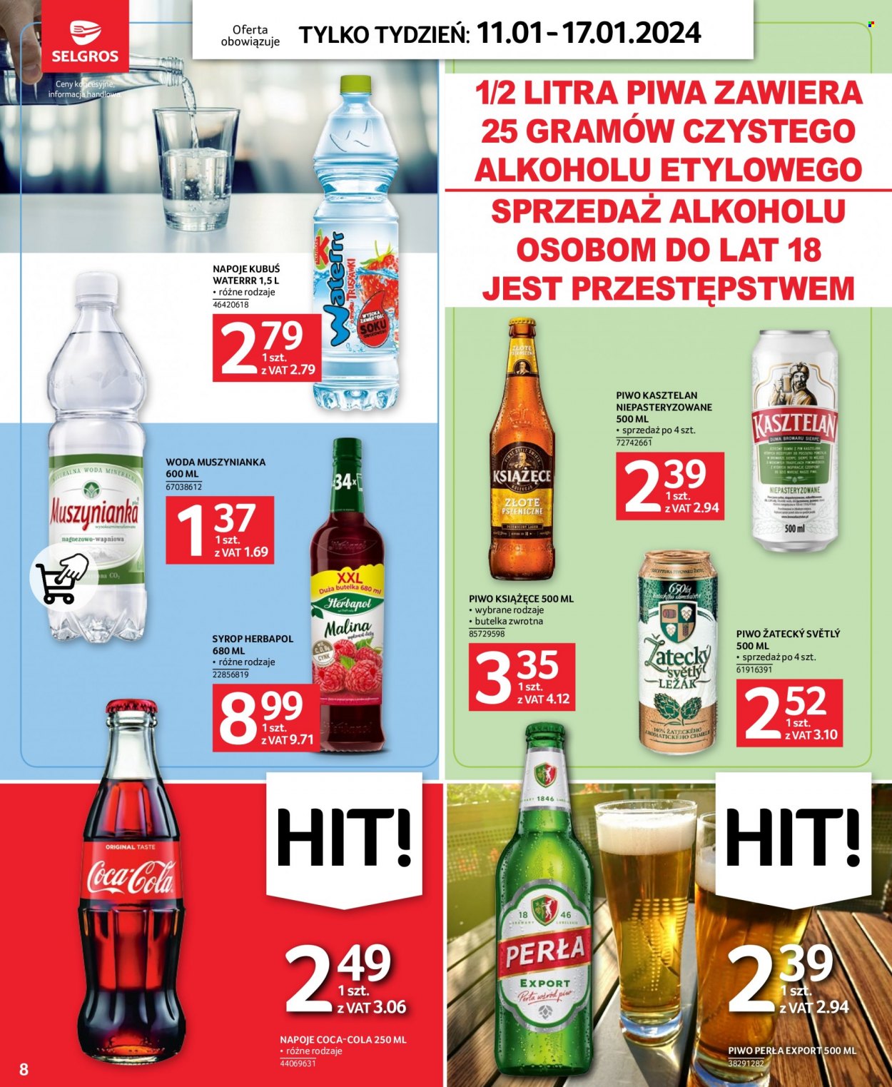 Gazetka Selgros - 11.01.2024 - 17.01.2024. Strona 8