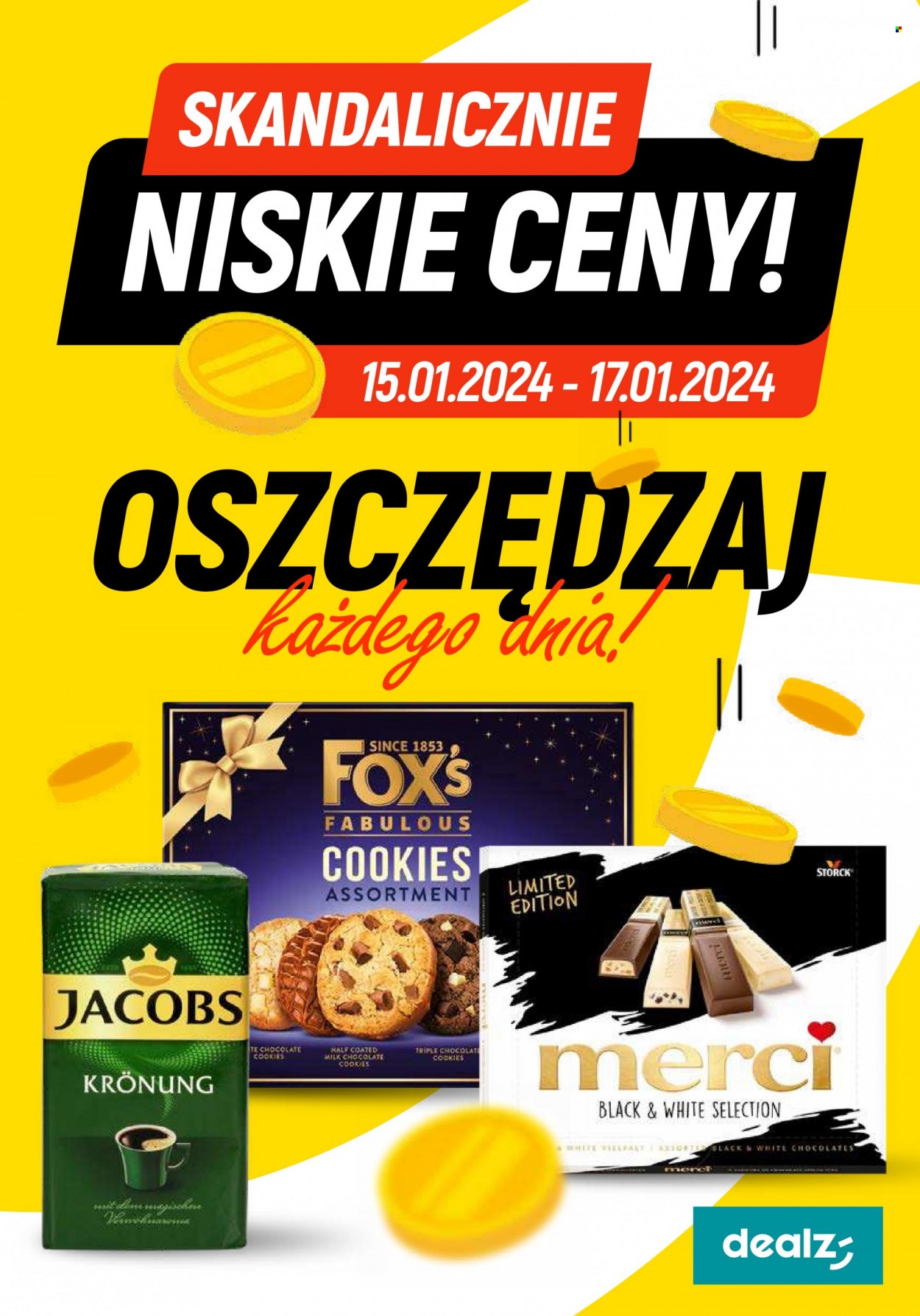 Gazetka Dealz - 15.01.2024 - 17.01.2024. Strona 1