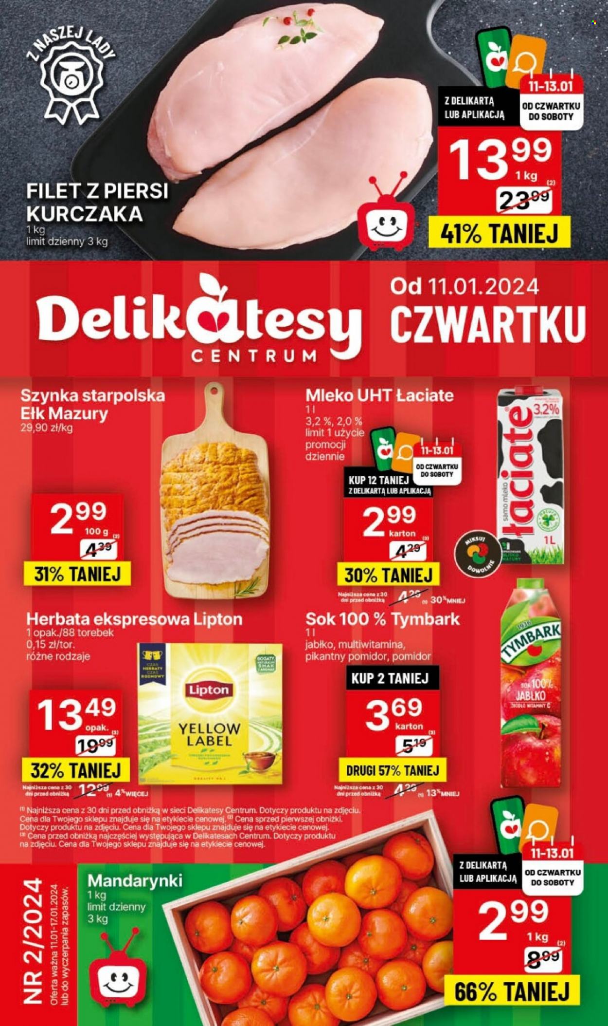 Gazetka Delikatesy Centrum - 11.01.2024 - 17.01.2024. Strona 1