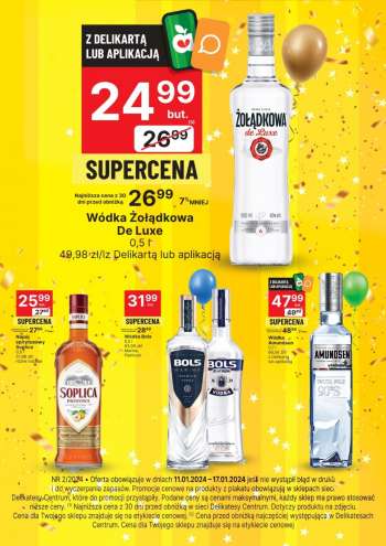 Gazetka Delikatesy Centrum - 11.01.2024 - 17.01.2024.