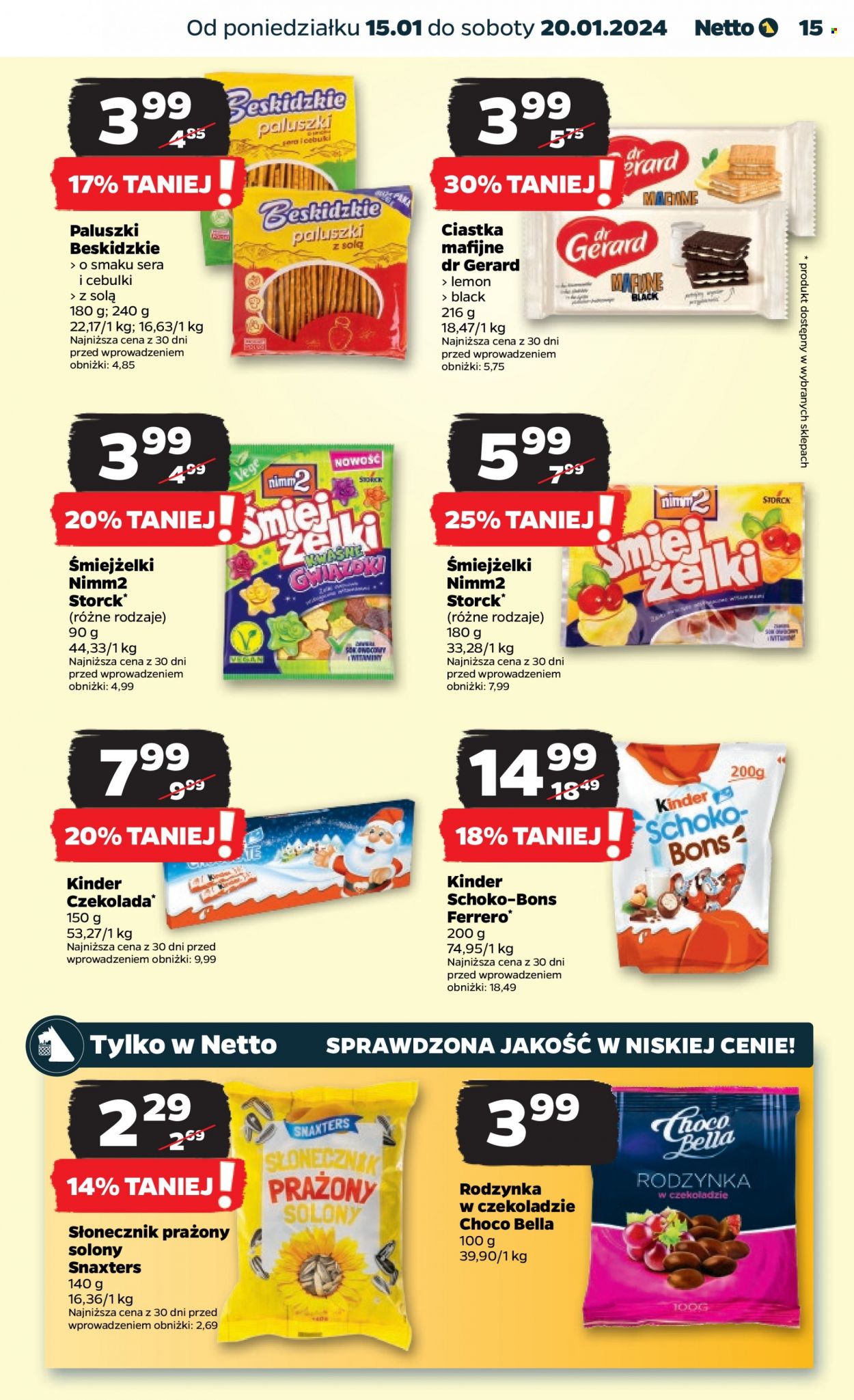 Gazetka Netto - 15.01.2024 - 20.01.2024. Strona 15