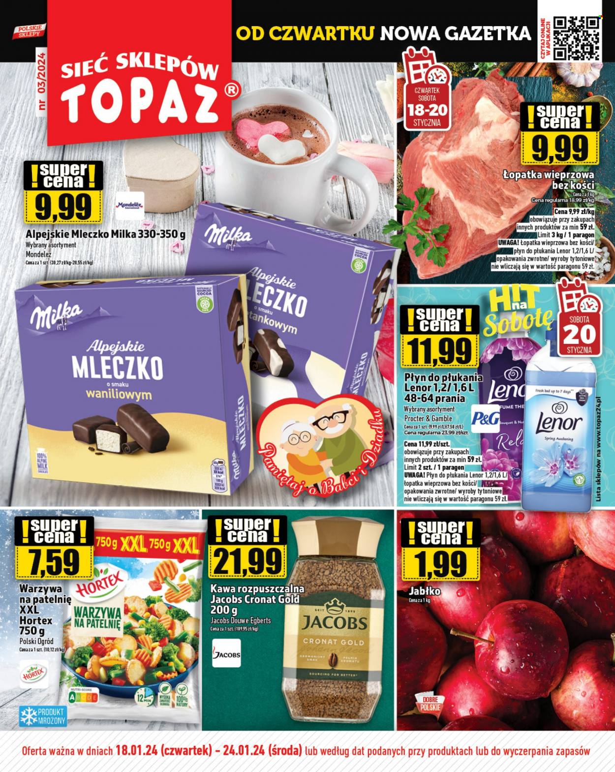Gazetka Topaz - 18.01.2024 - 24.01.2024. Strona 1