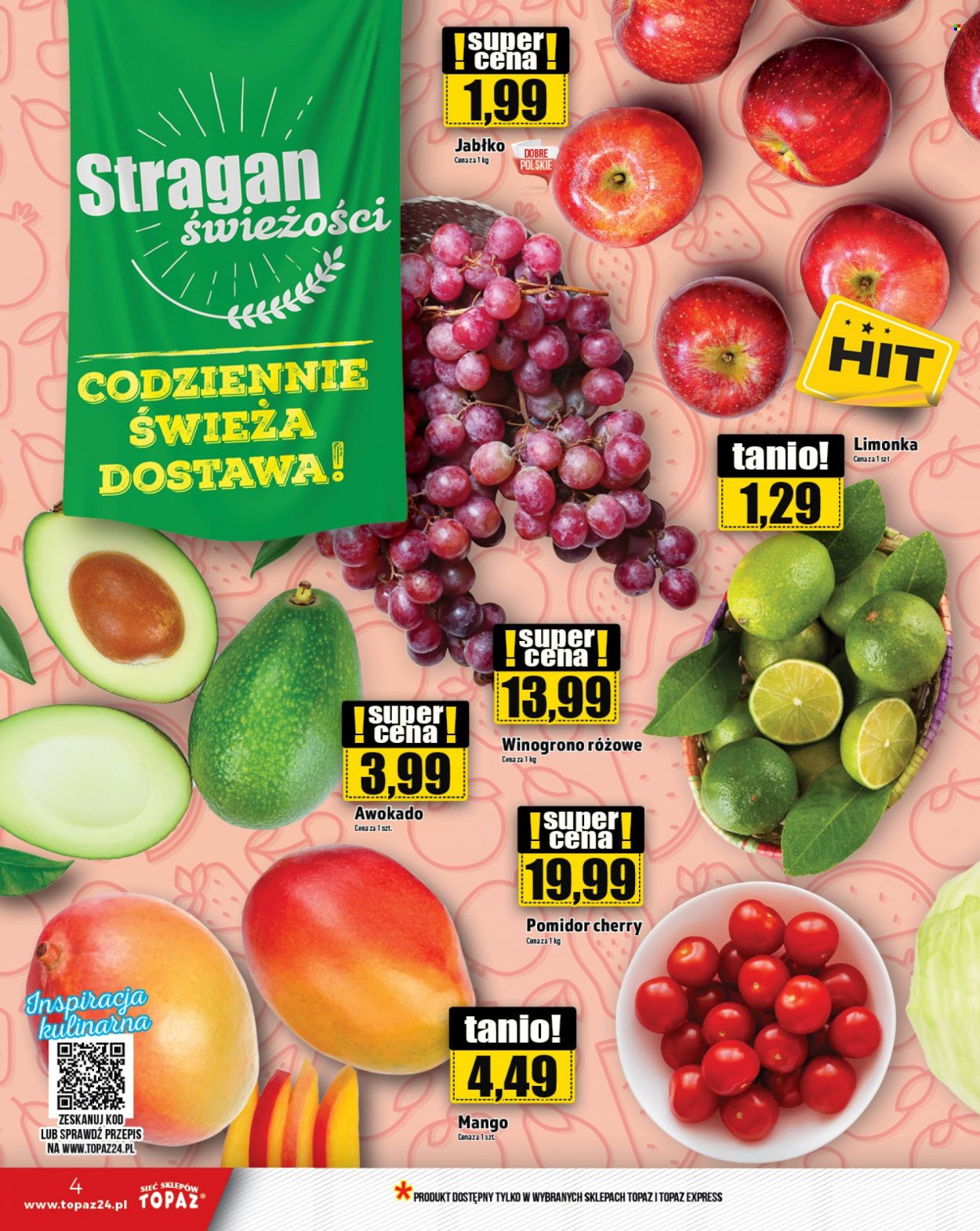 Gazetka Topaz - 18.01.2024 - 24.01.2024. Strona 4