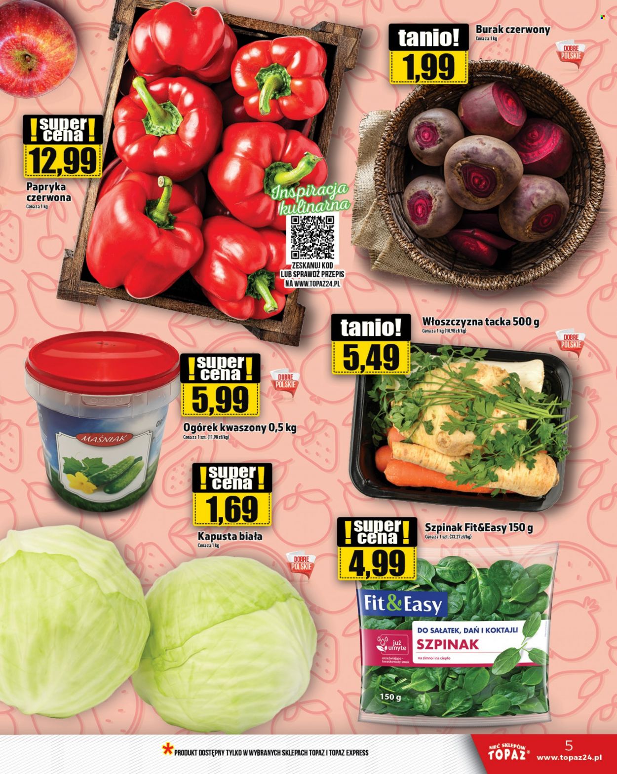 Gazetka Topaz - 18.01.2024 - 24.01.2024. Strona 5