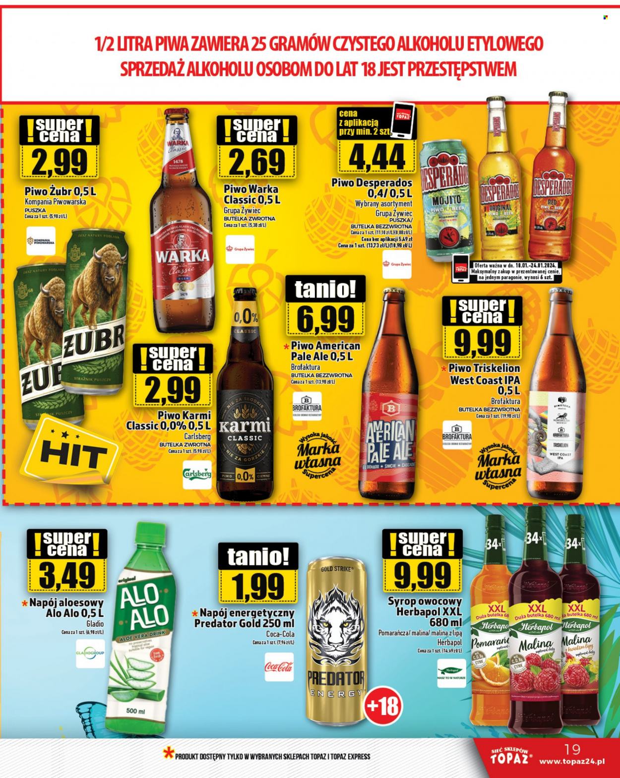 Gazetka Topaz - 18.01.2024 - 24.01.2024. Strona 19