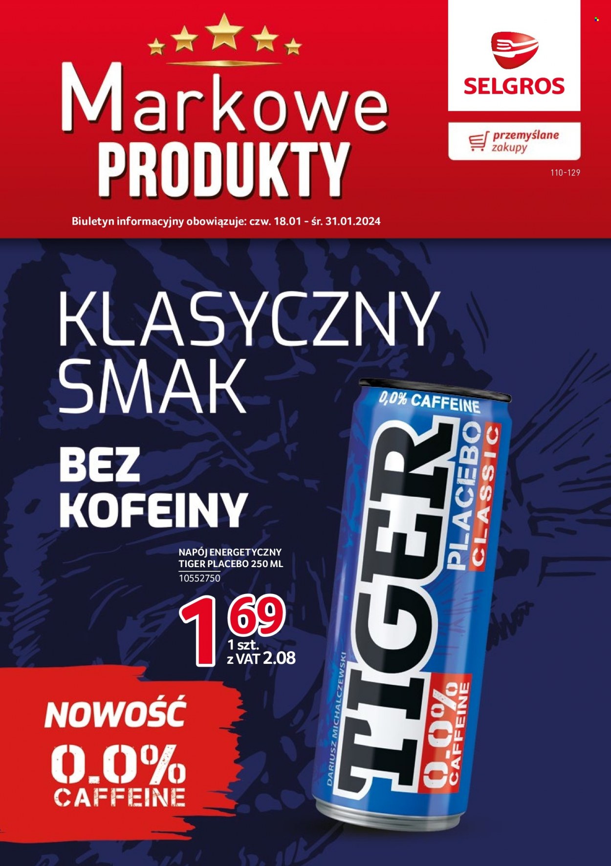 Gazetka Selgros - 18.01.2024 - 31.01.2024. Strona 1