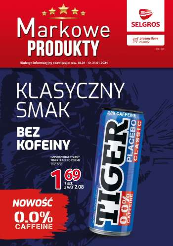 Gazetka Selgros - 18.01.2024 - 31.01.2024.
