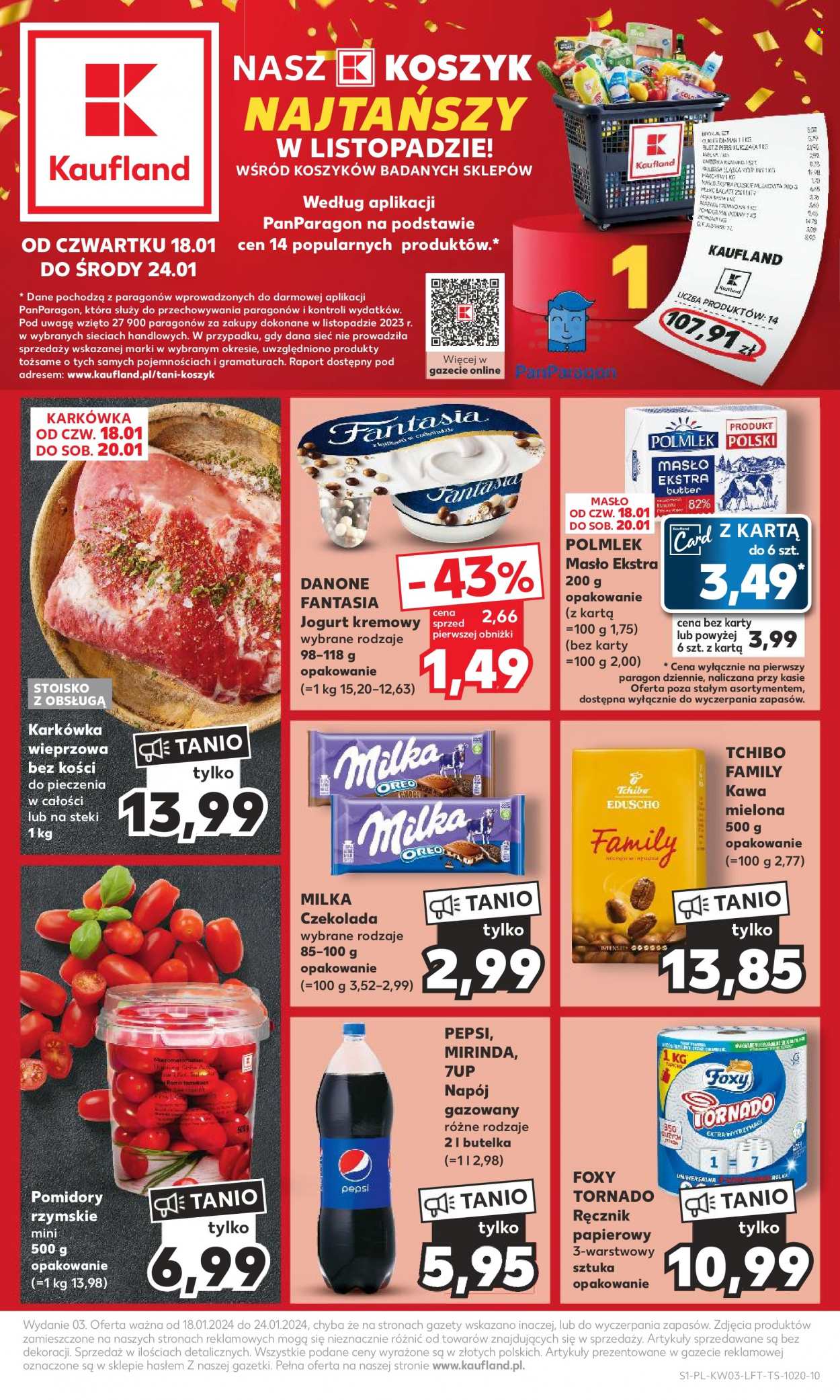 Gazetka Kaufland - 18.01.2024 - 24.01.2024. Strona 1