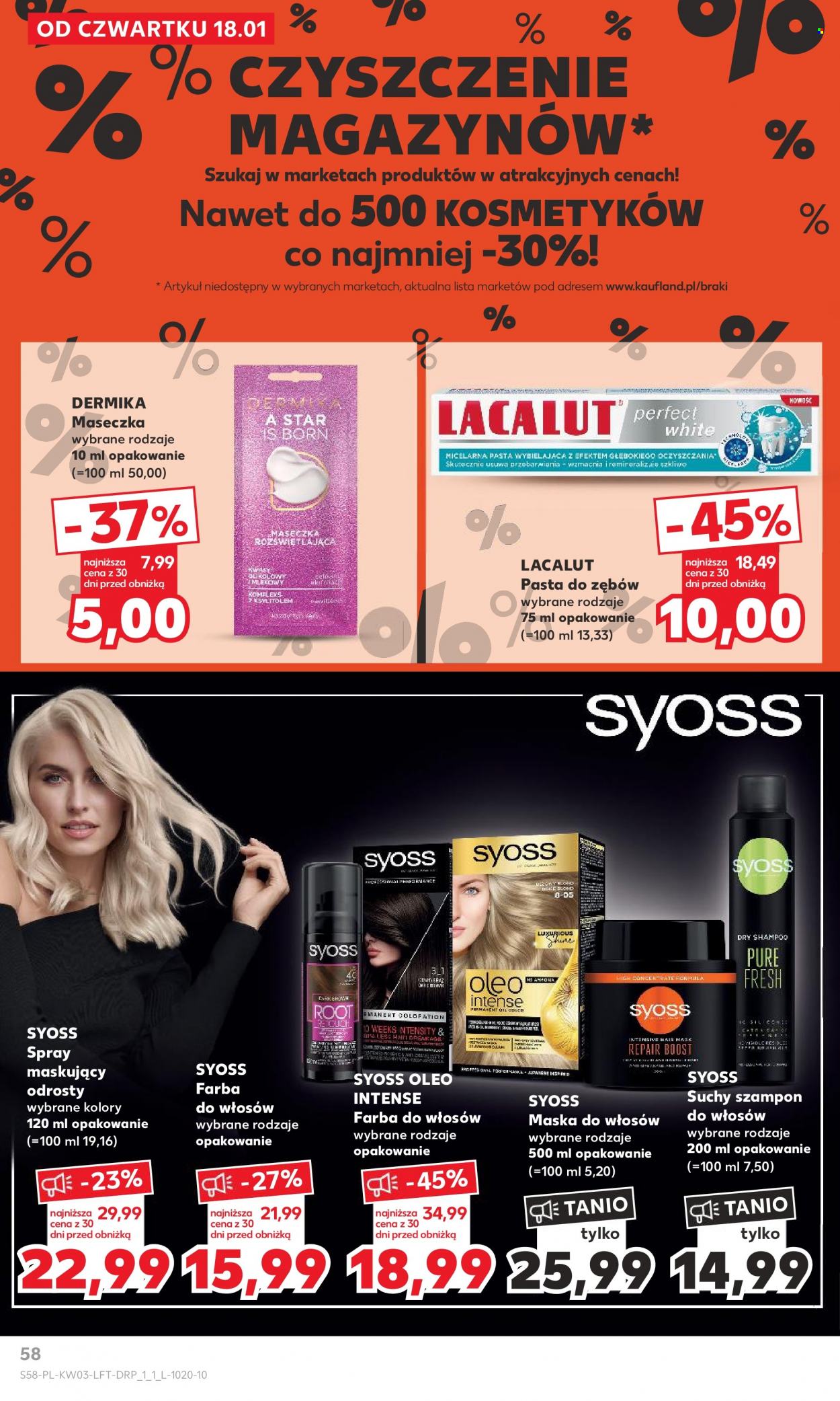 Gazetka Kaufland - 18.01.2024 - 24.01.2024. Strona 58