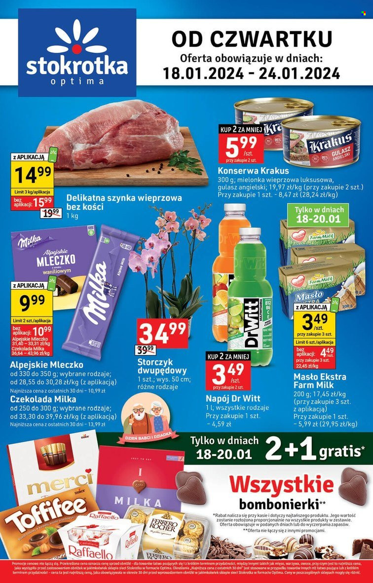 Gazetka Stokrotka Optima - 18.01.2024 - 24.01.2024. Strona 1