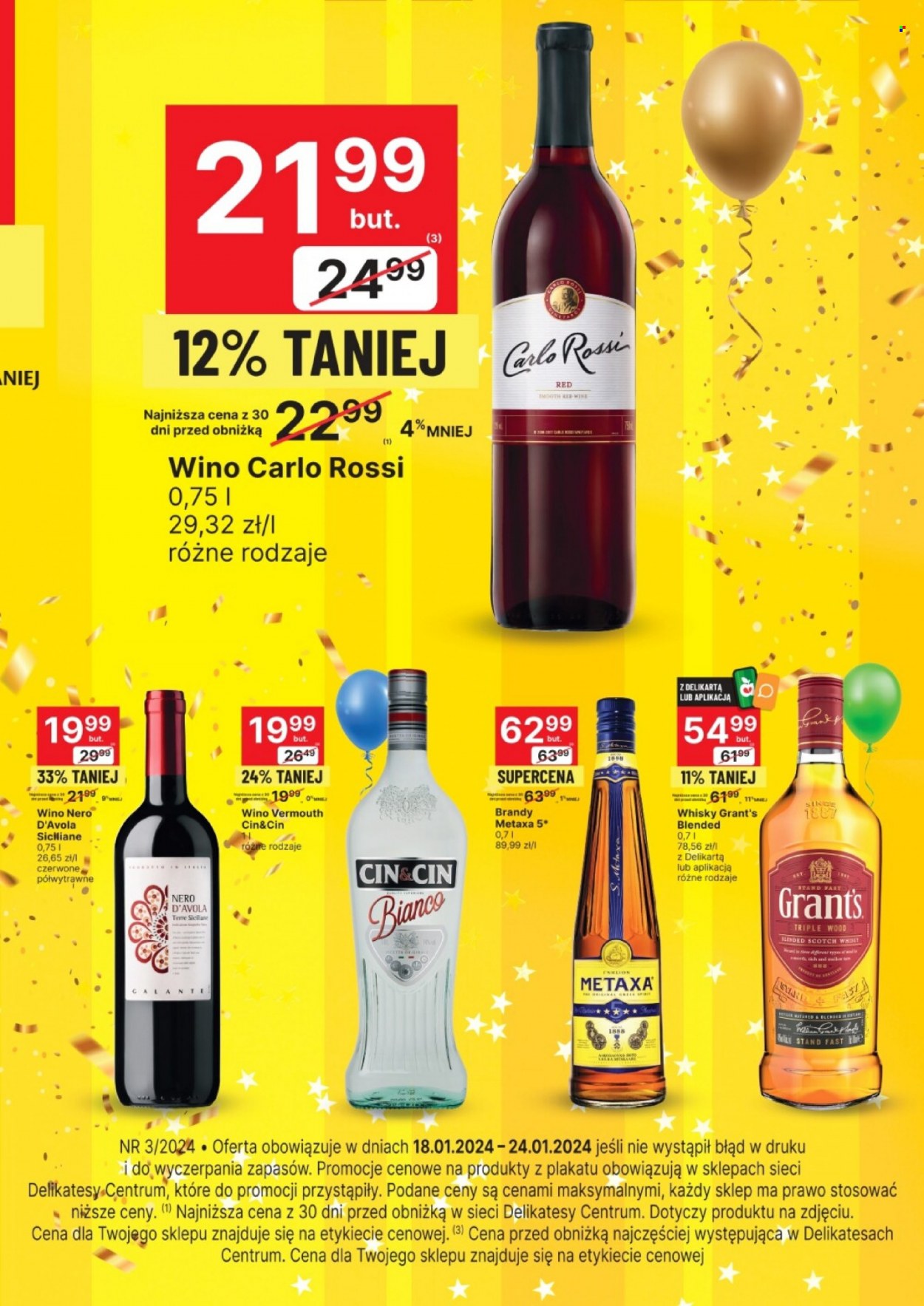 Gazetka Delikatesy Centrum - 18.01.2024 - 24.01.2024. Strona 2