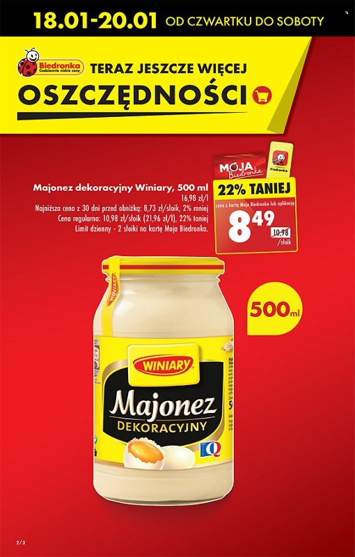 Gazetka Biedronka - 18.01.2024 - 24.01.2024. Strona 2