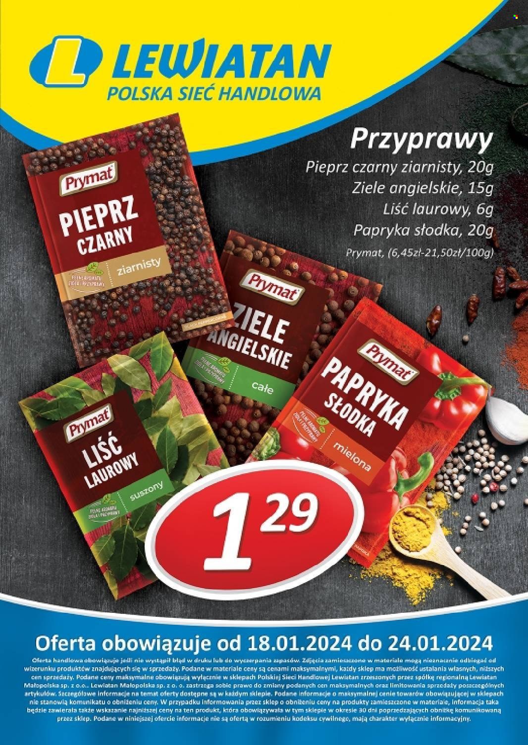 Gazetka Lewiatan - 18.01.2024 - 24.01.2024. Strona 2