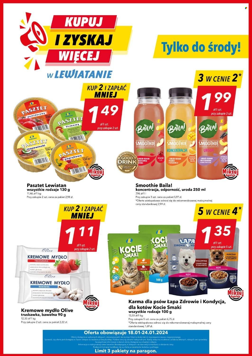 Gazetka Lewiatan - 18.01.2024 - 24.01.2024. Strona 1