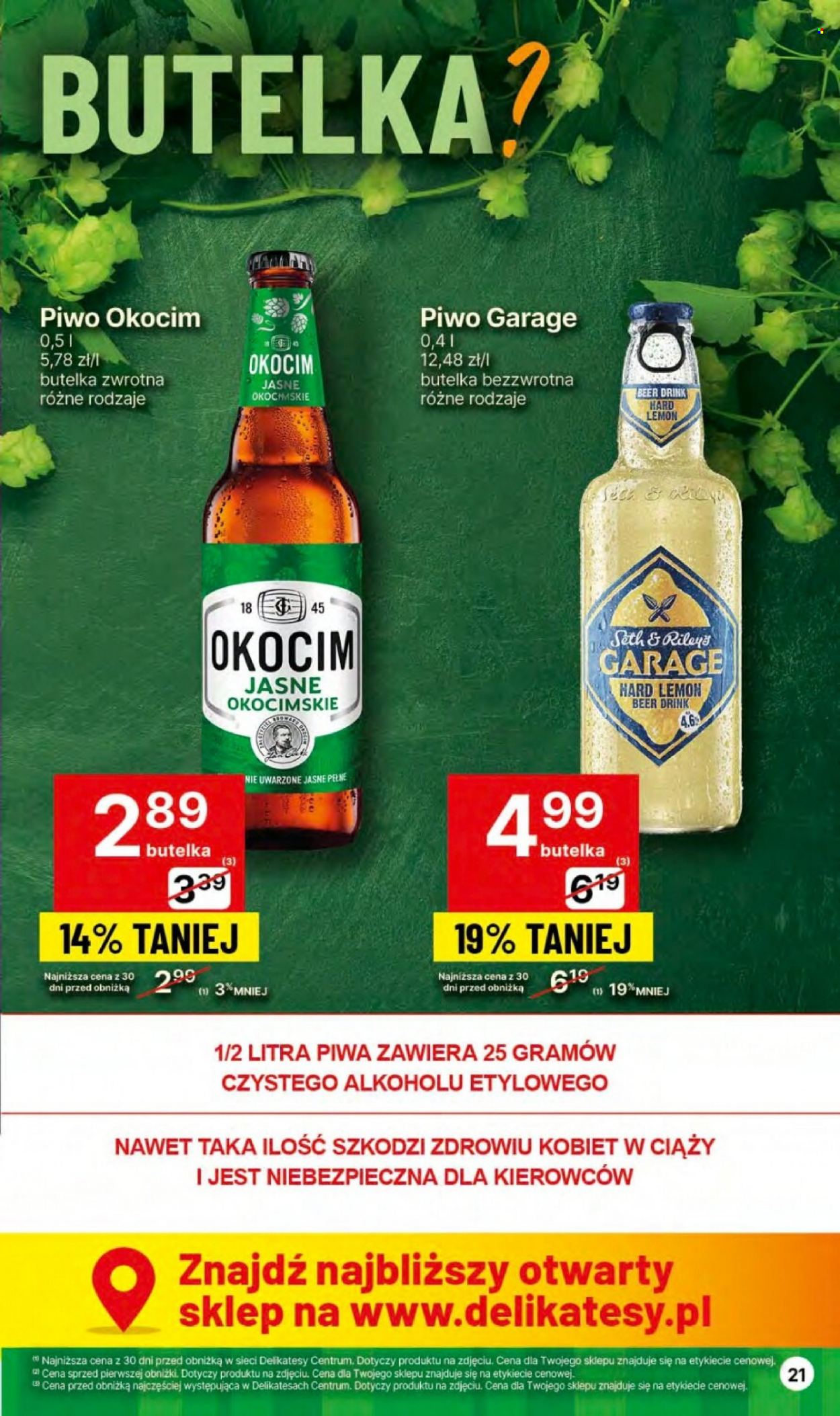 Gazetka Delikatesy Centrum - 18.01.2024 - 24.01.2024. Strona 21