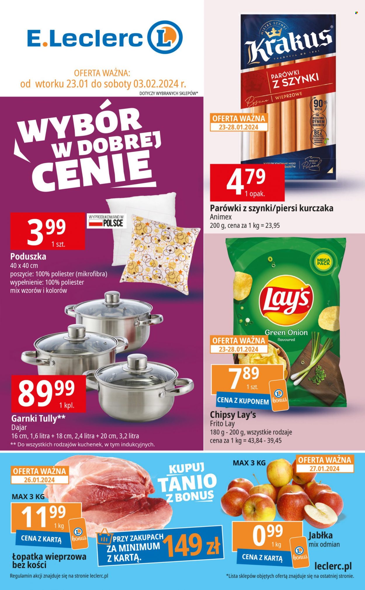 Gazetka E.Leclerc - 23.01.2024 - 3.02.2024. Strona 1