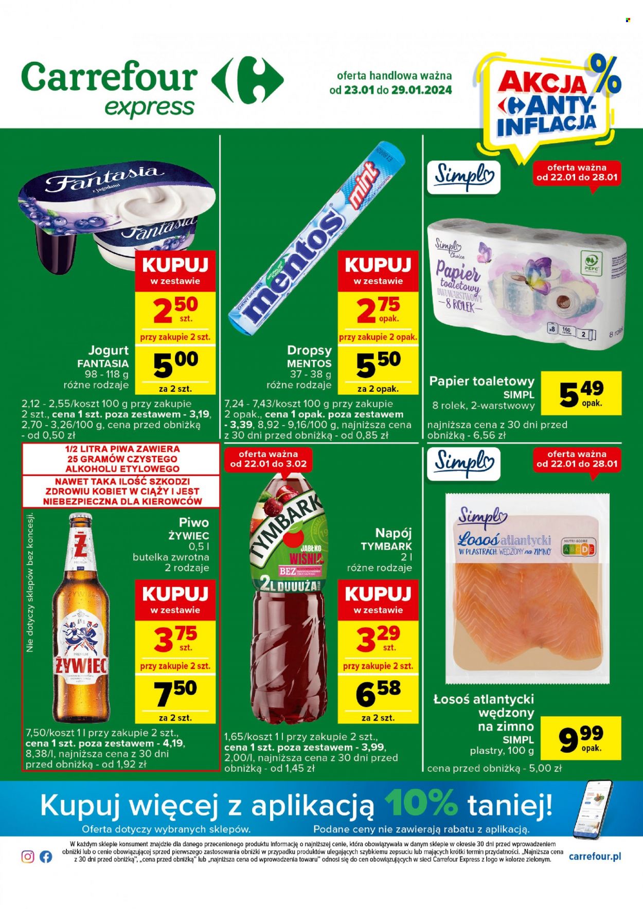 Gazetka Carrefour - 23.01.2024 - 29.01.2024. Strona 1