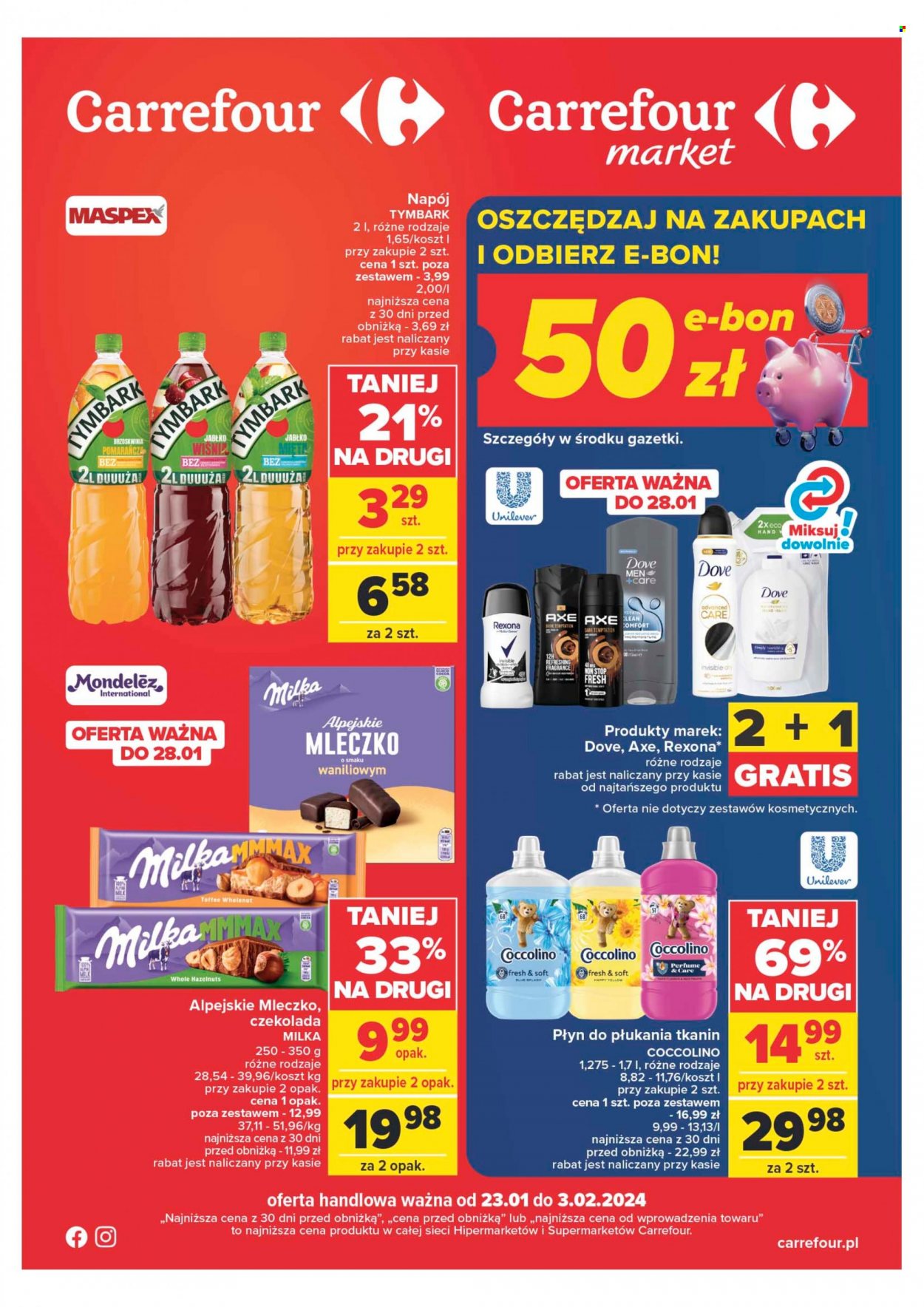 Gazetka Carrefour - 23.01.2024 - 3.02.2024. Strona 1