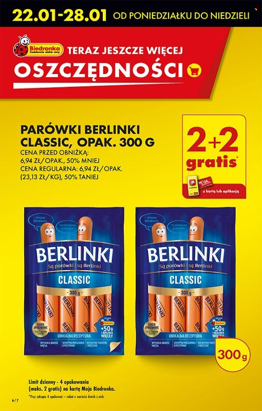 Gazetka Biedronka - 22.01.2024 - 28.01.2024. Strona 6