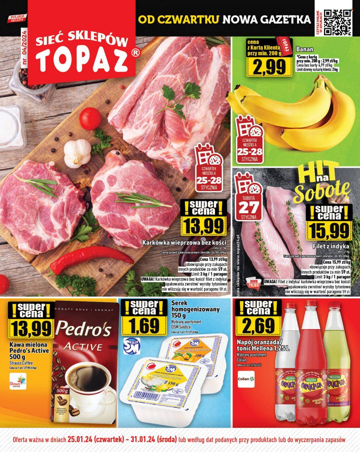 Gazetka Topaz - 25.01.2024 - 31.01.2024. Strona 1