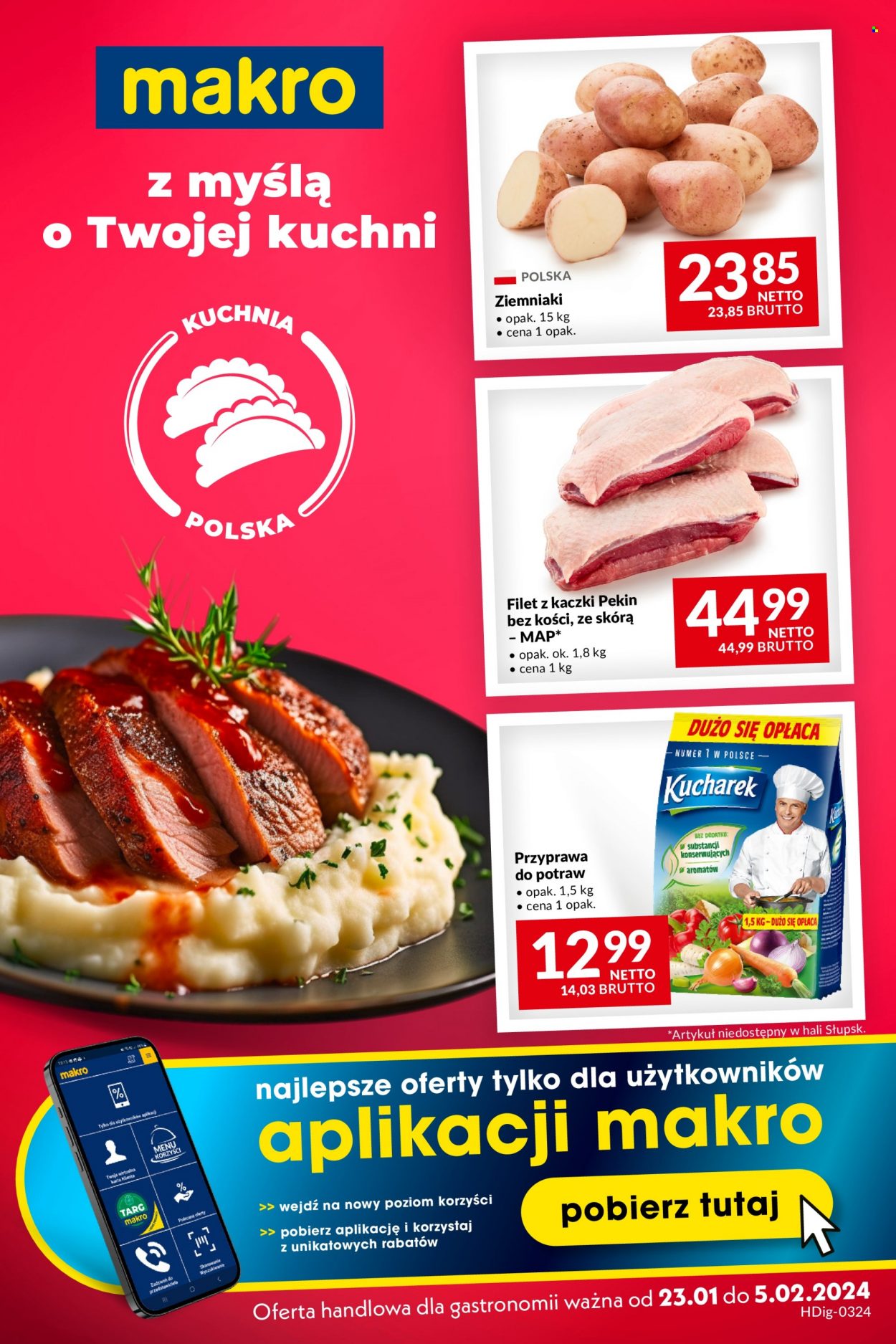Gazetka Makro - 23.01.2024 - 5.02.2024. Strona 1