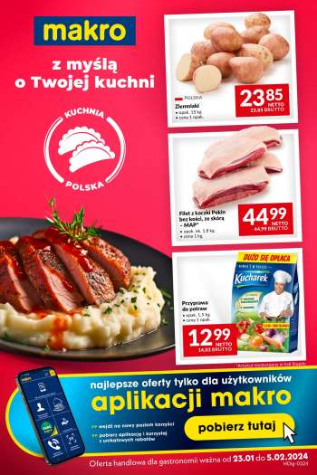 Gazetka Makro - 23.01.2024 - 5.02.2024.