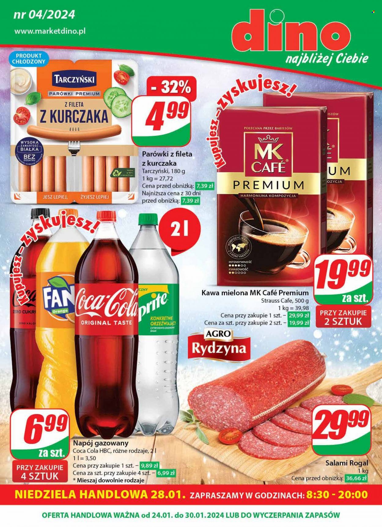 Gazetka Dino - 24.01.2024 - 30.01.2024. Strona 1