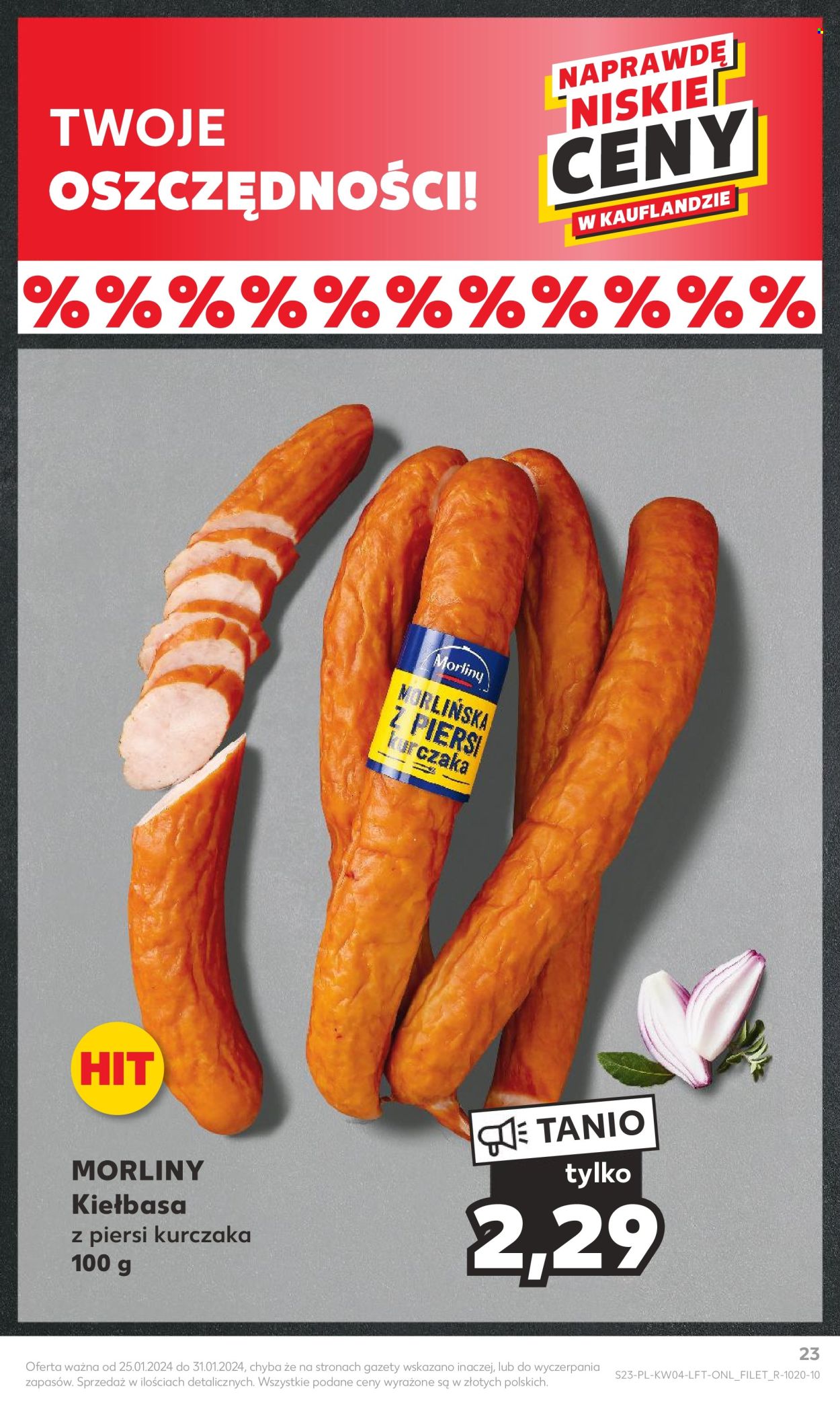 Gazetka Kaufland - 25.01.2024 - 31.01.2024. Strona 23
