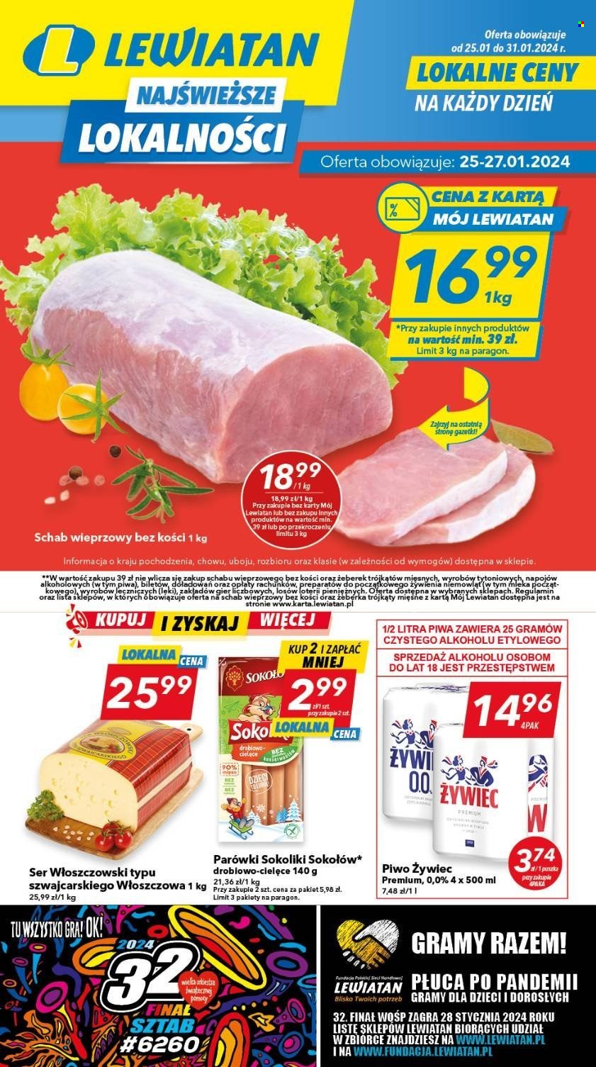 Gazetka Lewiatan - 25.01.2024 - 31.01.2024. Strona 1
