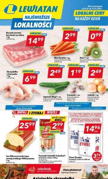 Gazetka Lewiatan - 25.01.2024 - 31.01.2024.
