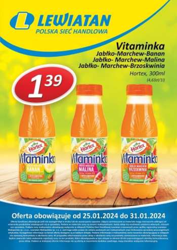 Gazetka Lewiatan - 25.01.2024 - 31.01.2024.