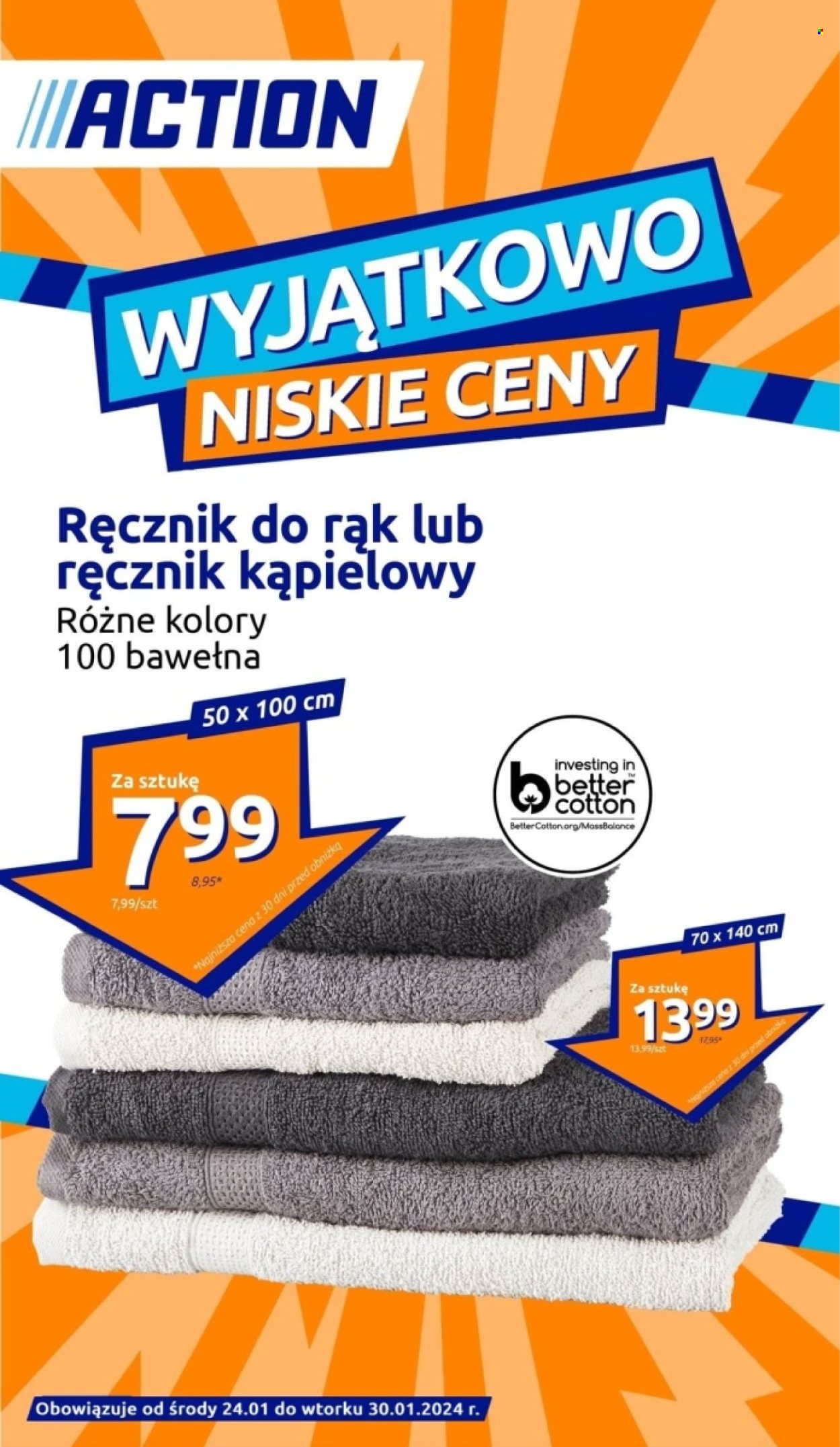 Gazetka Action - 24.01.2024 - 30.01.2024. Strona 1