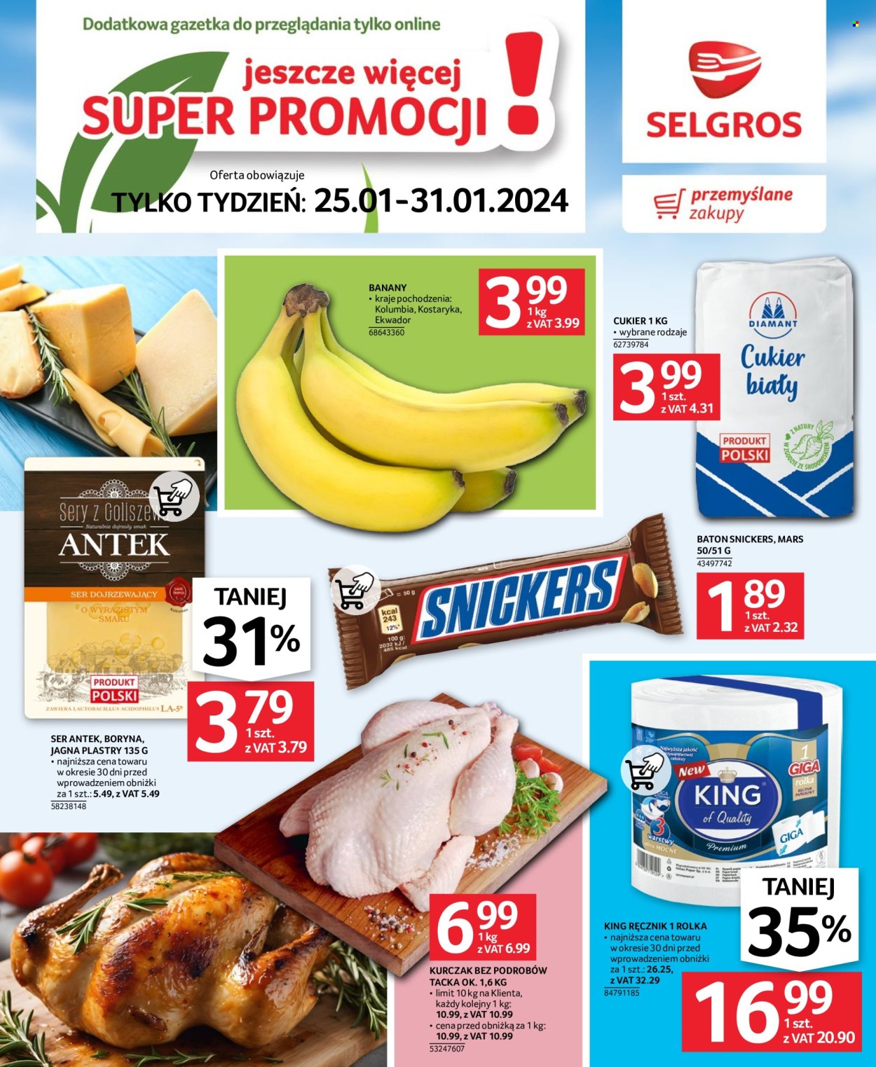 Gazetka Selgros - 25.01.2024 - 31.01.2024. Strona 1
