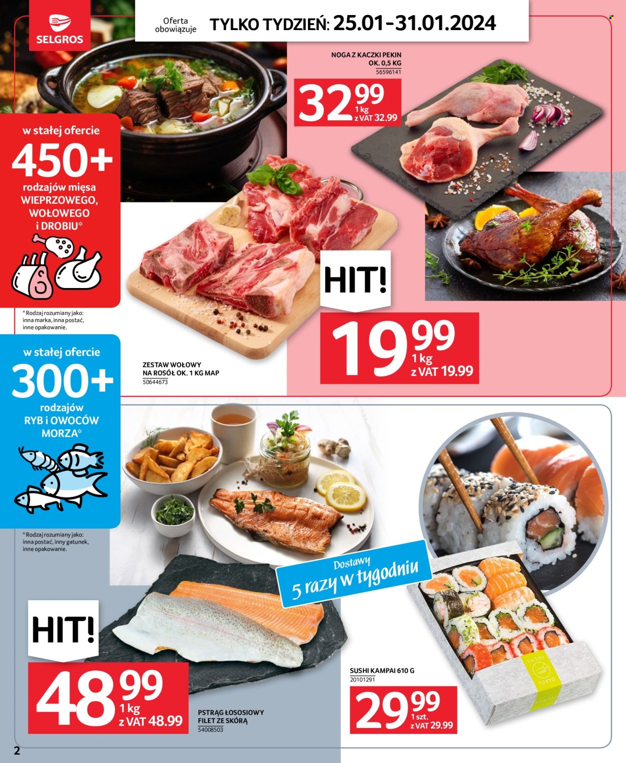 Gazetka Selgros - 25.01.2024 - 31.01.2024. Strona 2
