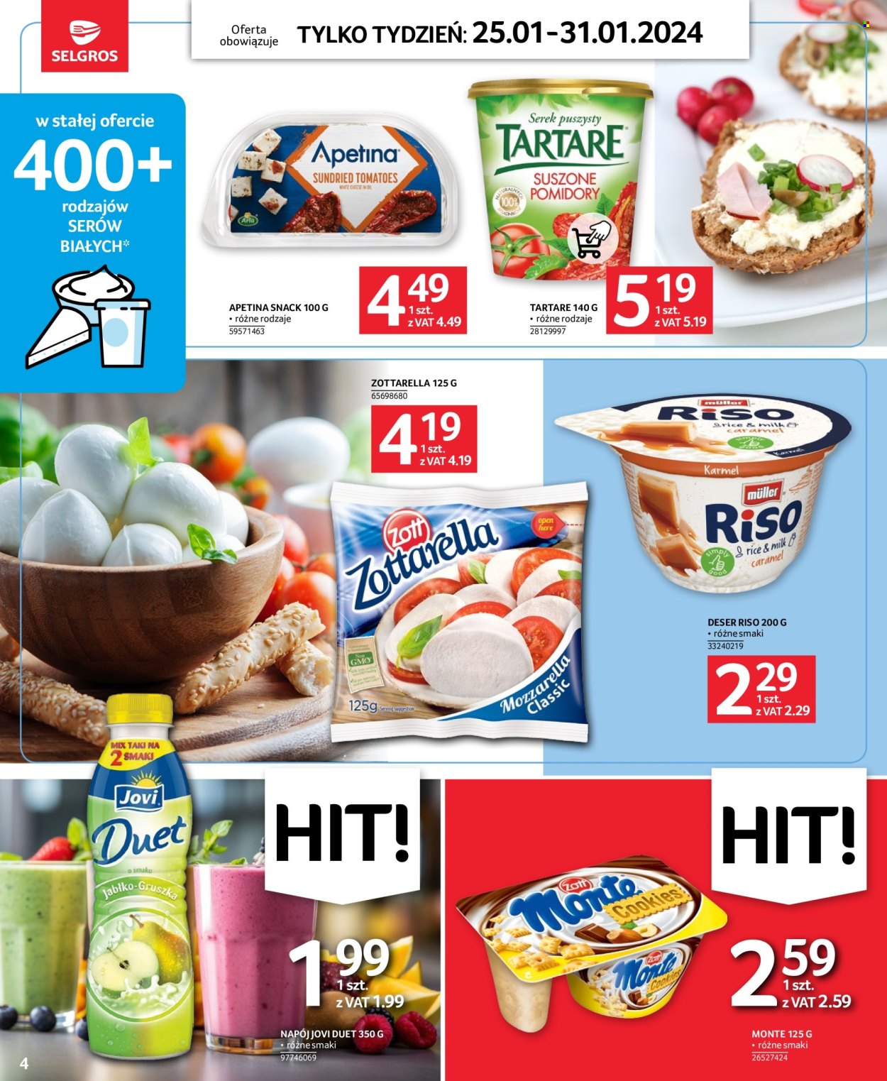 Gazetka Selgros - 25.01.2024 - 31.01.2024. Strona 4