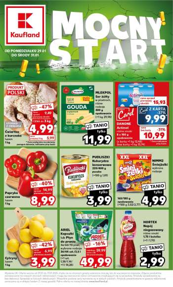 Gazetka Kaufland - 29.01.2024 - 31.01.2024.